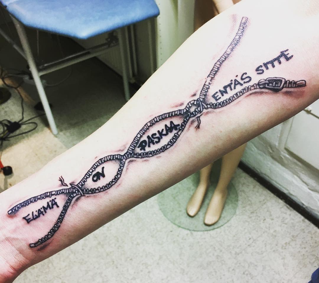 25 Memorable Zipper Tattoo Ideas [2024 Inspiration Guide]